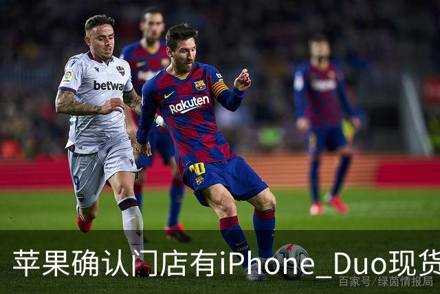 苹果确认门店有iPhone Duo现货，但数量极其有限