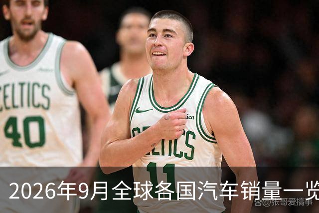 2026年9月全球各国汽车销量一览